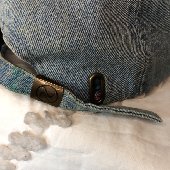 NEWHATTAN GOD IS DOPE light blue denim baseball cap. One Size Adult. - Picture 5 of 9